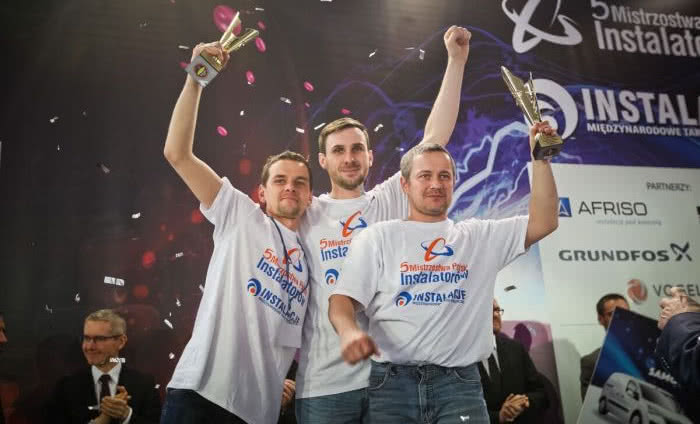 Adam Piotrowski Mistrzem Polski Instalatorów 2016