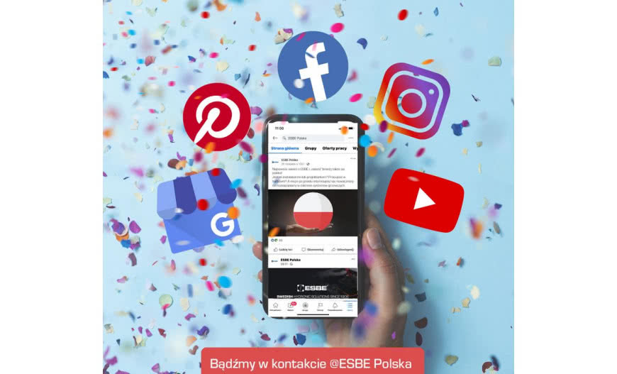 ESBE zaprasza na polskie profile w mediach społecznościowych