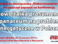 "Fotowoltaika prosumencka - panaceum na problemy energetyczne w Polsce?" tematem konferencji