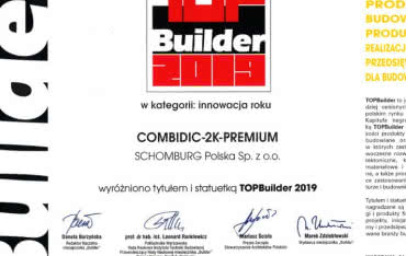 Nagroda Top Builder dla Schomburg-Polska